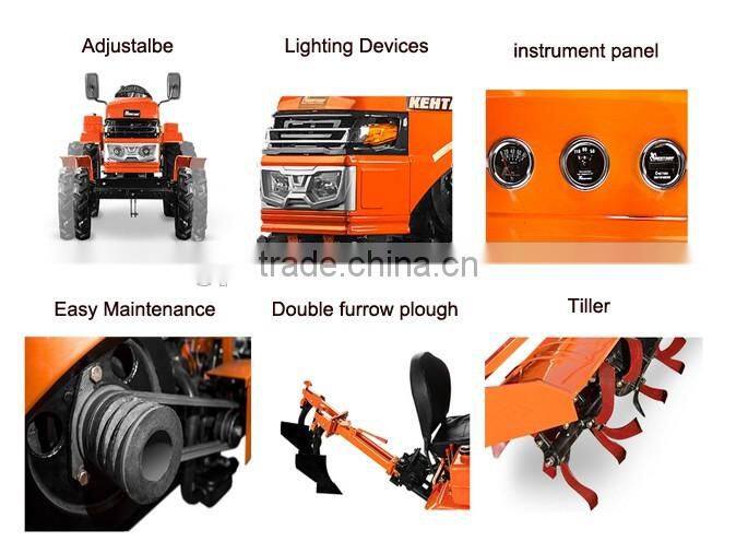 10hp,12hp,15hp 18hp,20hp mini tractor garden tractor with rotary tiller
