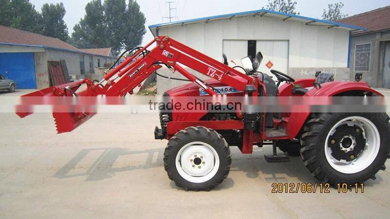 China made high quality 30hp 4WD farm tractor with front loader backhoe lower price