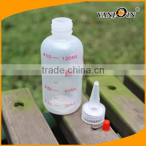 Screw Cap Sealing Type and PE Plastic Type plastic dosing liquid bottle