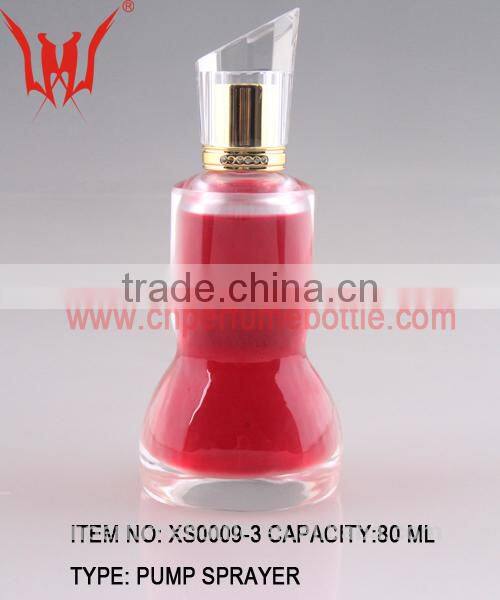 Unique Crystal Vintage Perfume Bottle