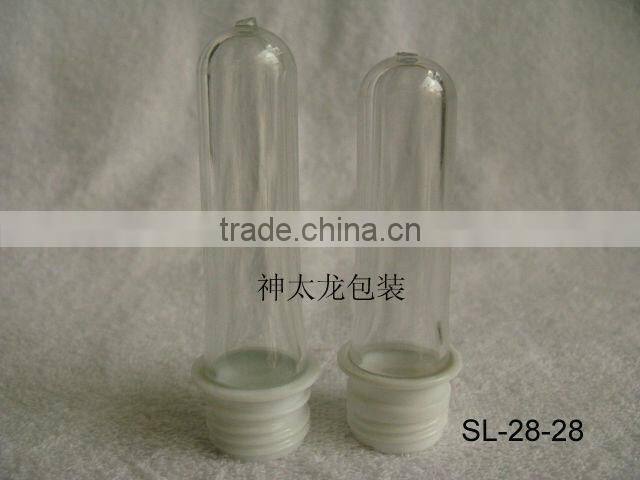 Cosmetic PET Bottle Preforms 28mm