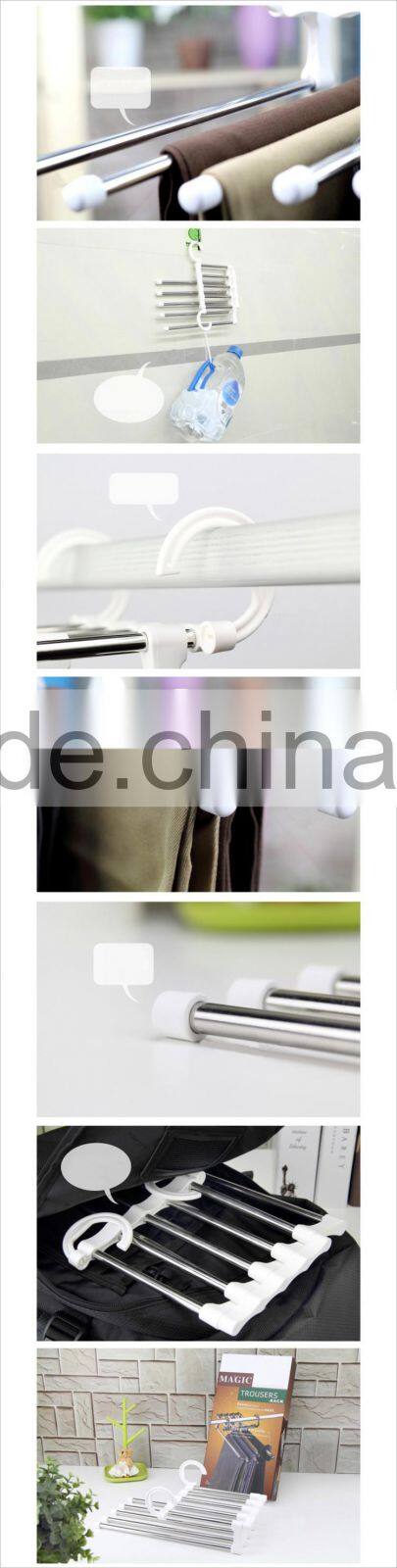 Popular Stainless Steel Hanger Organizer Trousers Rack