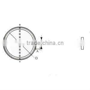 PVC-U lifting clamp with wing DIN plastic Fittings/plastic Fittings/UPVC Fittings