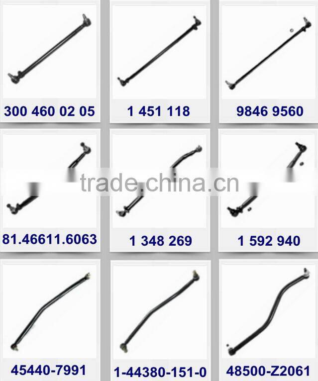 Chinese Supplier Truck Spare Parts 445626 , 445 626, 1766015, 1 766 015 Steering Drag Link for Scania
