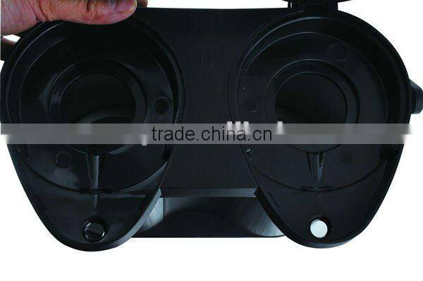 stainless steel twins lever air pump pot