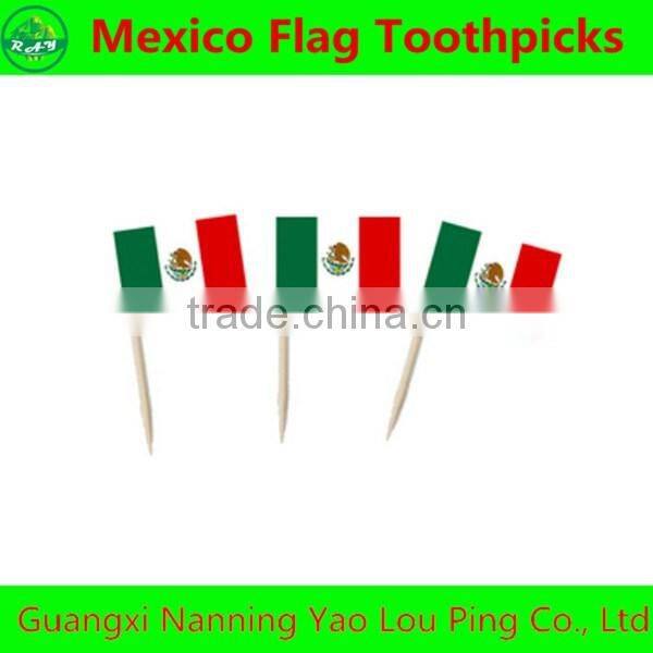Bamboo Toothpick With Plastic Bag Packing