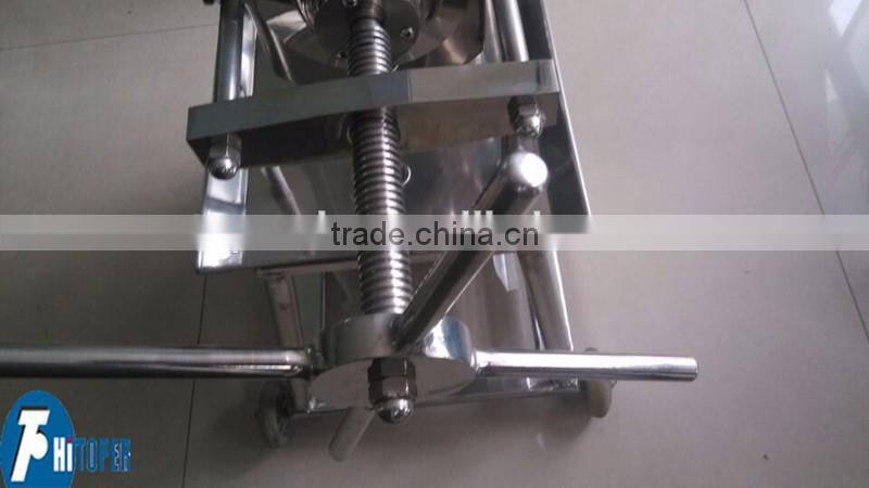 chemical industry company widely used portable/movable stainless steel filter press