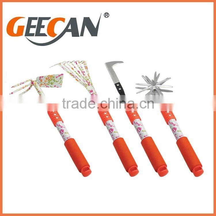 2016 Hot-selling flower floral printed Garden Tool Set for Children