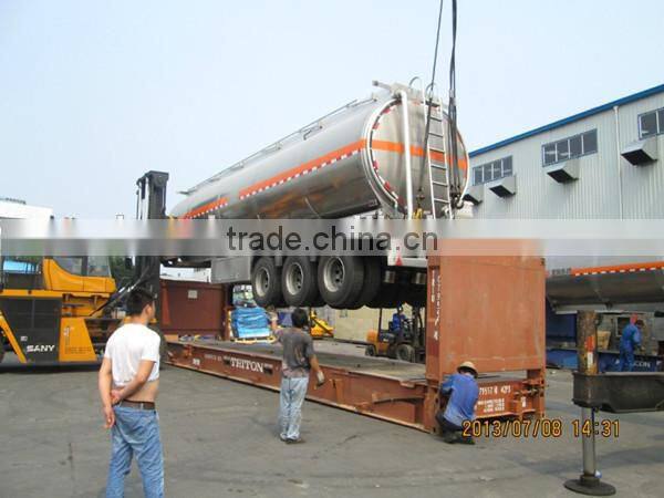 good quality 56 cubic meters shaded lpg gas tanker semi trailer