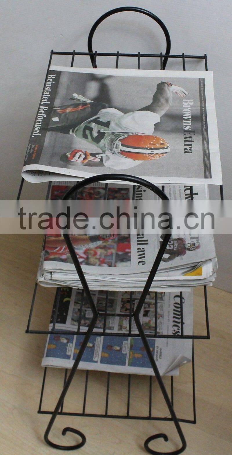 Library newspaper rack/book rack/magazine stand