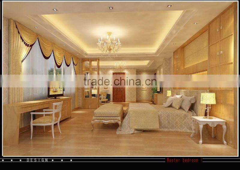 3D Rendering Luxurious Villa Design With Furniture Manufacturer