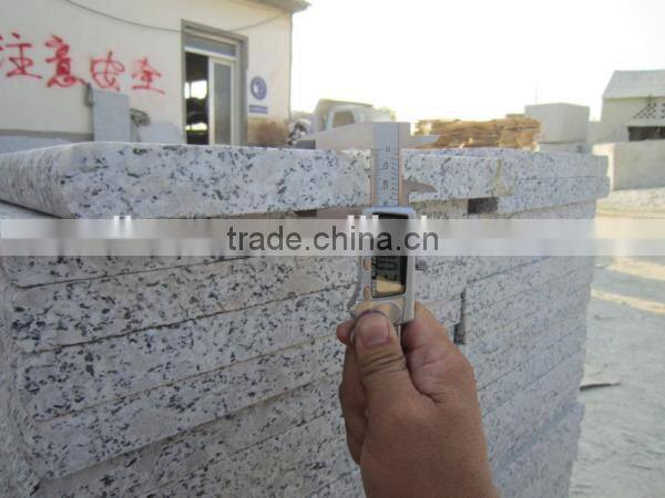 cheapest G383 outdoor grey natural granite stair tile