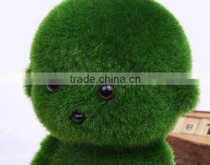 Artificial flocking bubble doll bouquet decor accessories