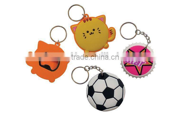 Cheap Branded logo Keychain pvc