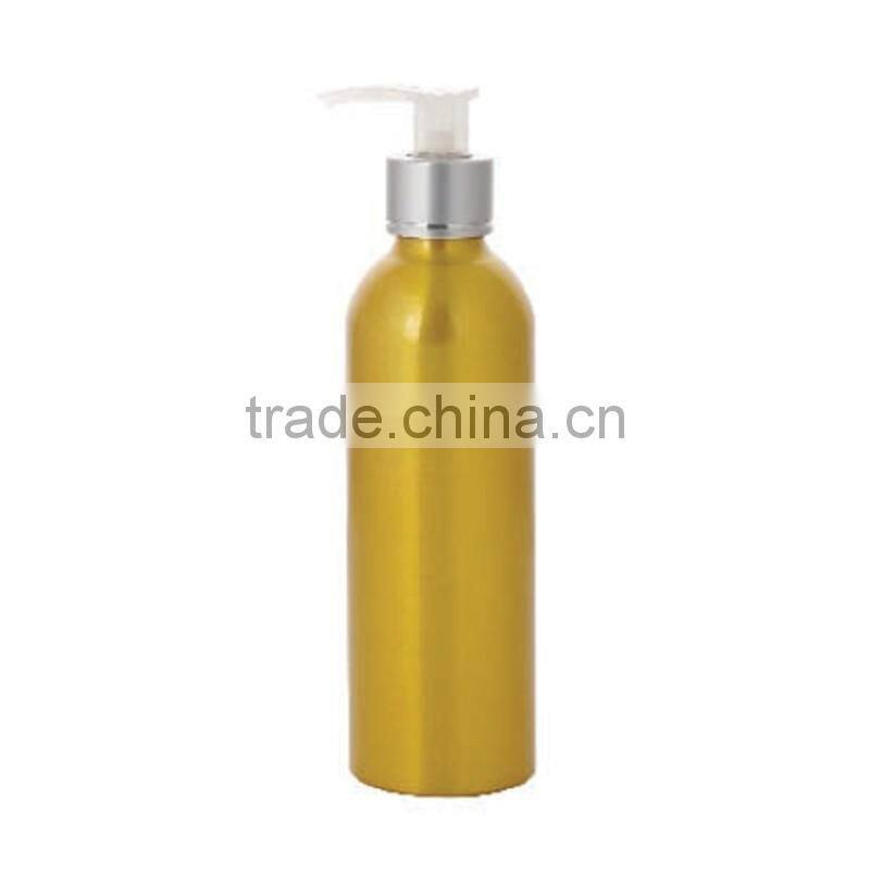 200ml Gold empty aluminum bottle for sale