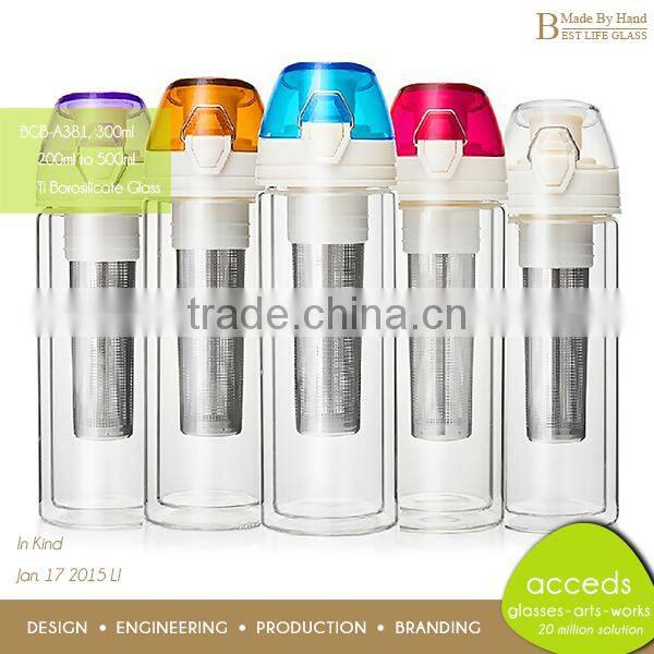 Portable Pyrex Glass Bulk Travel Size Bottles
