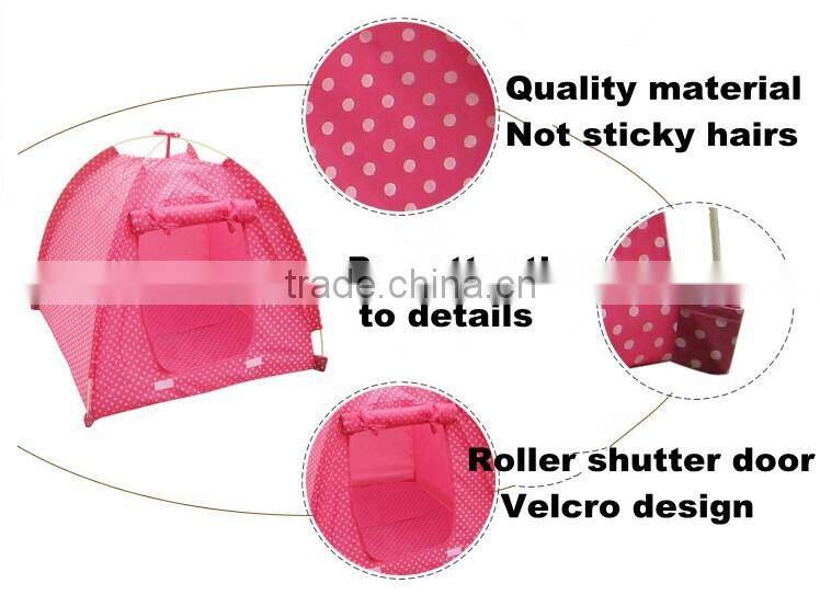 Foldable Dog Tent Folding portable POP UP Pet bed tent house kennel indoor cat cages