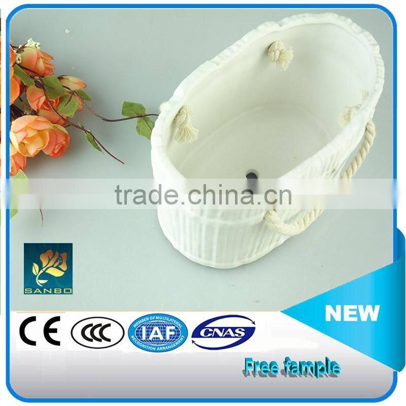 new arrival creative modern ceramic vase , bonsai pot ceramic