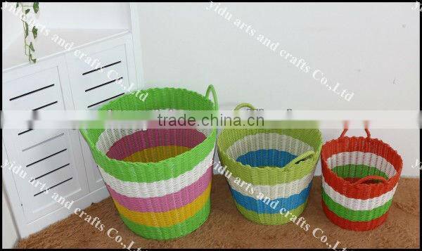 factory direct sales woven storage basket design