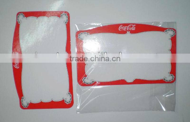 chalkboard sticker, blackboard sticker, fridge magnet