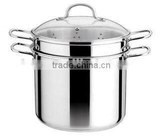 5 layer stainless steel steamer pot