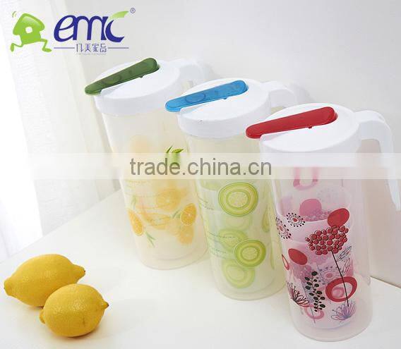 1200ml PP plastic water bottle with two cups