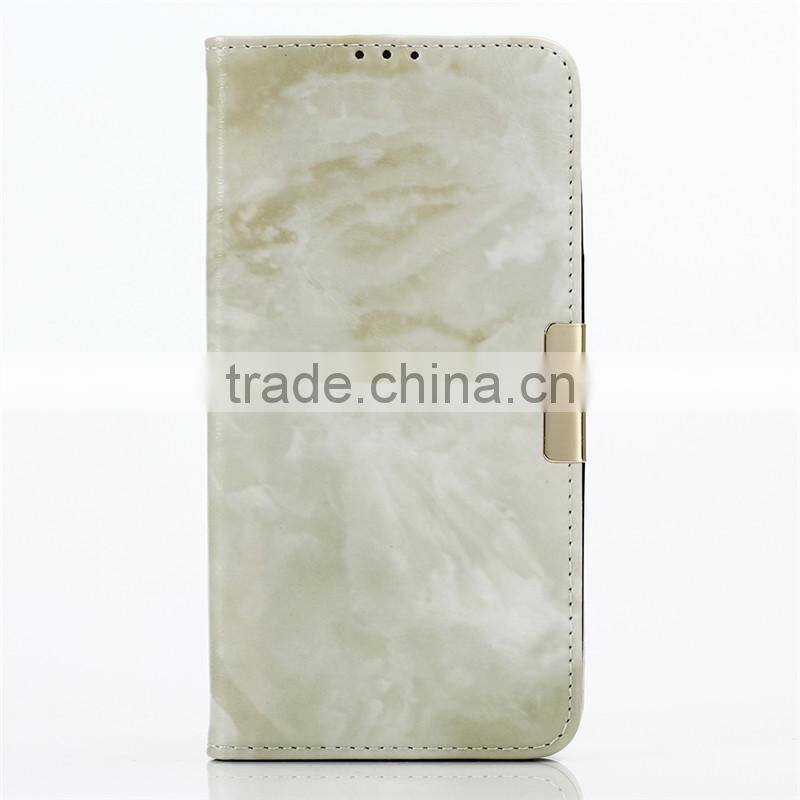 Noble design high quality marble PU card bumper/pocket cell phone case for Blackberry DTEK60