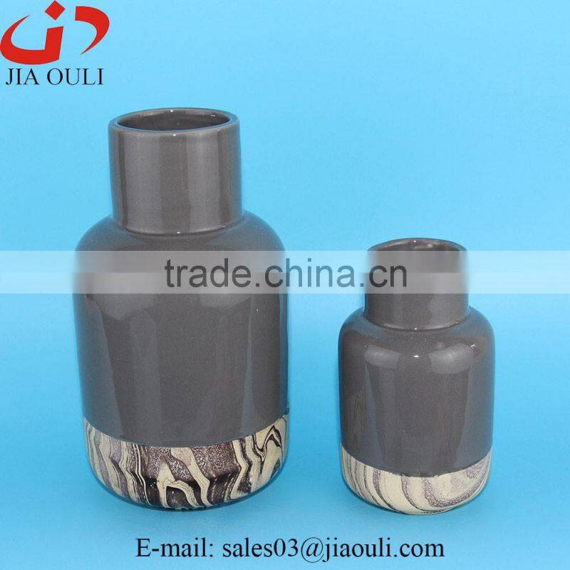 2016 NEW modern home decor Lucky Bamboo ceramic vase