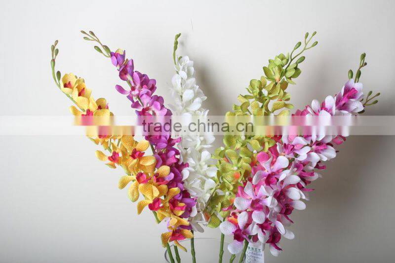 Single blooming Orchid artificial orchid flower decorative orchid flowers Manufacturer