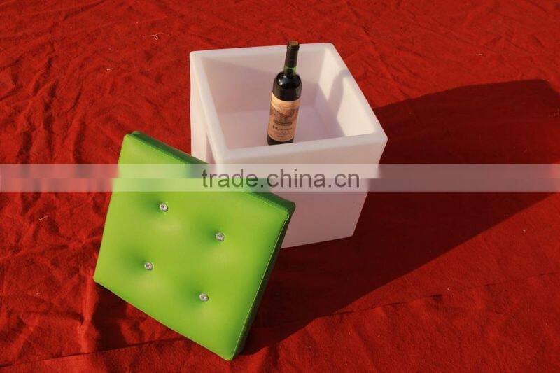 budweiser ice bucket, smirnoff led ice bucket, led cube ice bucket