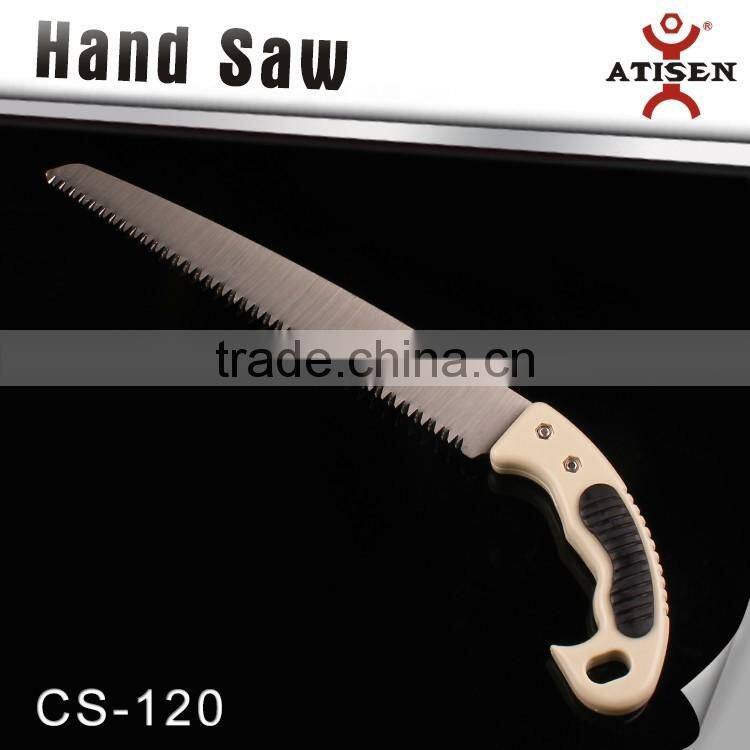 GARDEN HAND SAW WITH SPECIALTEETH with PP handle FOR CUTTING &PRUNING BRANCHES
