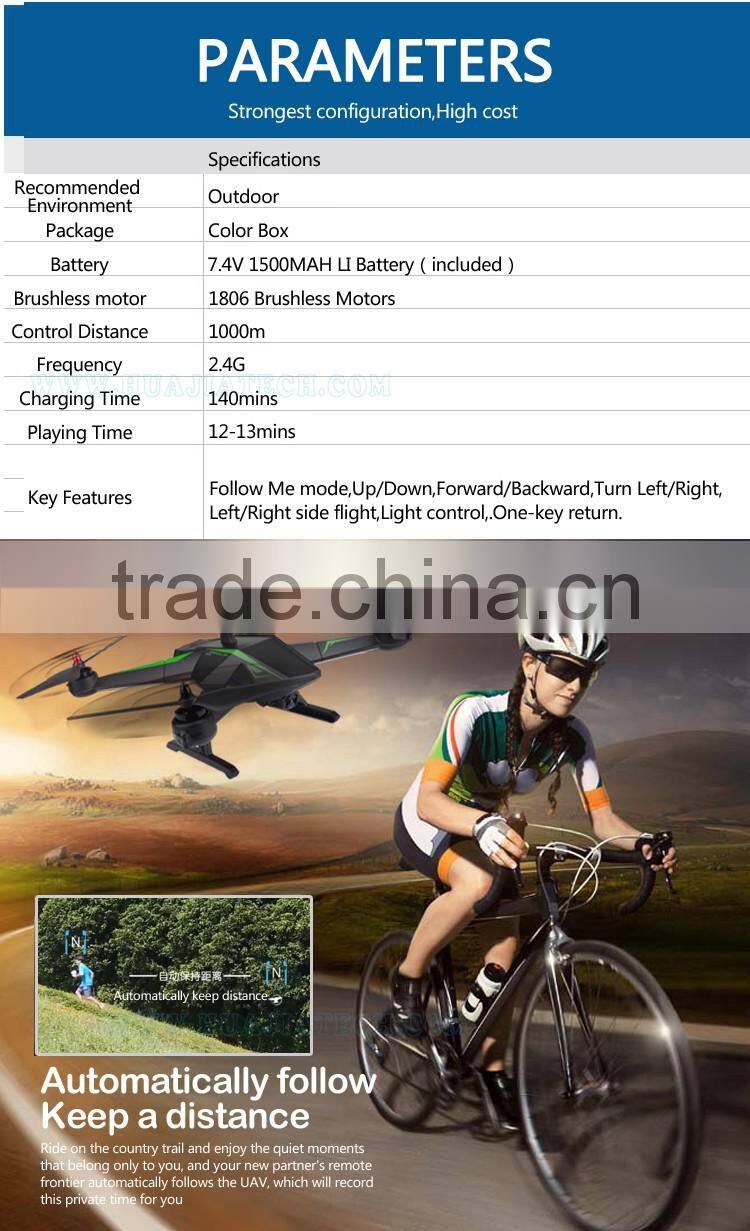Super GPS powered drones for sale Remote control quadcopter with HD CAMERA Follow me Brushless motor