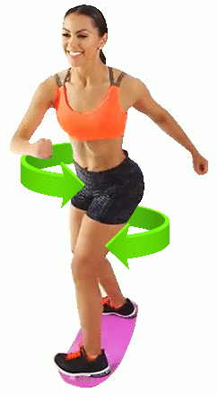 High Quality Amazon Popular Workout Balance ABS Yoga simply Fit Board with twist