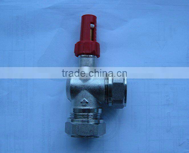 UK market automatic brass bypass valve