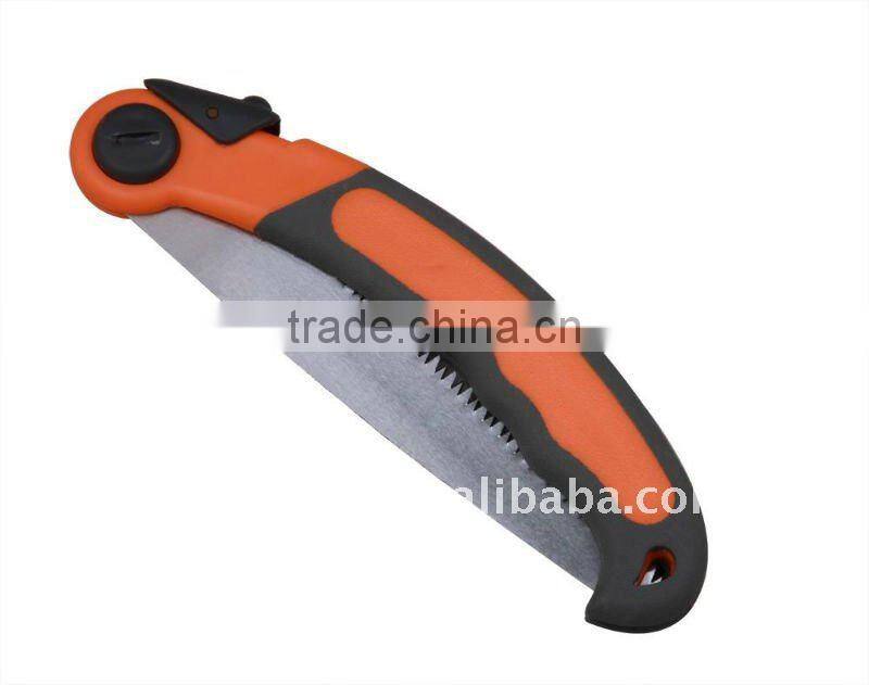 good quality 210mm folding saw with rubber handle