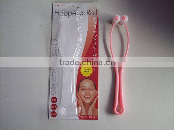 plastic face massager ,beauty facial massager