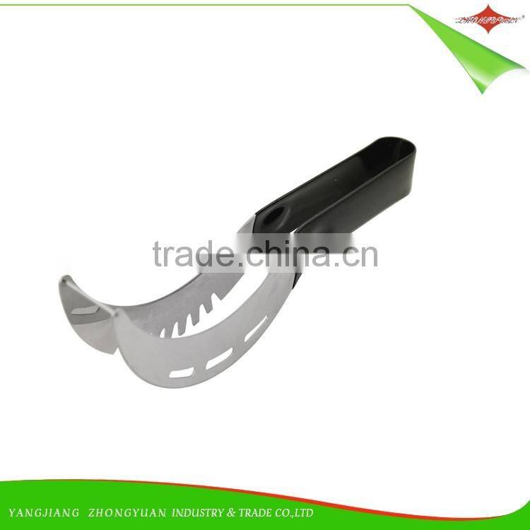 ZY-F1473 soft plastic covered handle stainless steel watermelon slicer