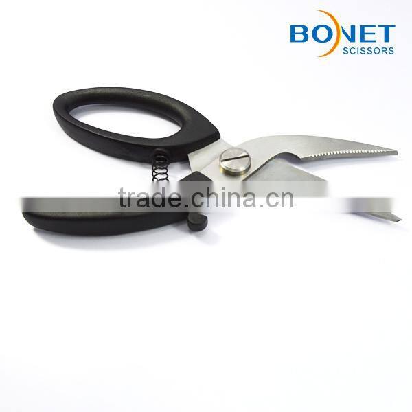 S51004 FDA qualified 9" Stainless Steel kitchen poultry scissors