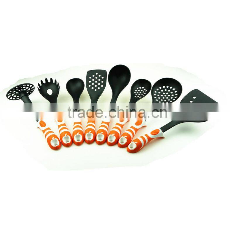 33074 8-Piece colorful nylon material kitchen utensil set