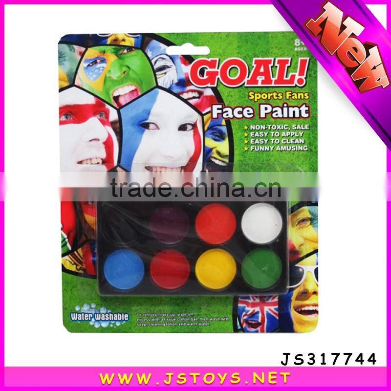 2016 new products face paint set for promotion