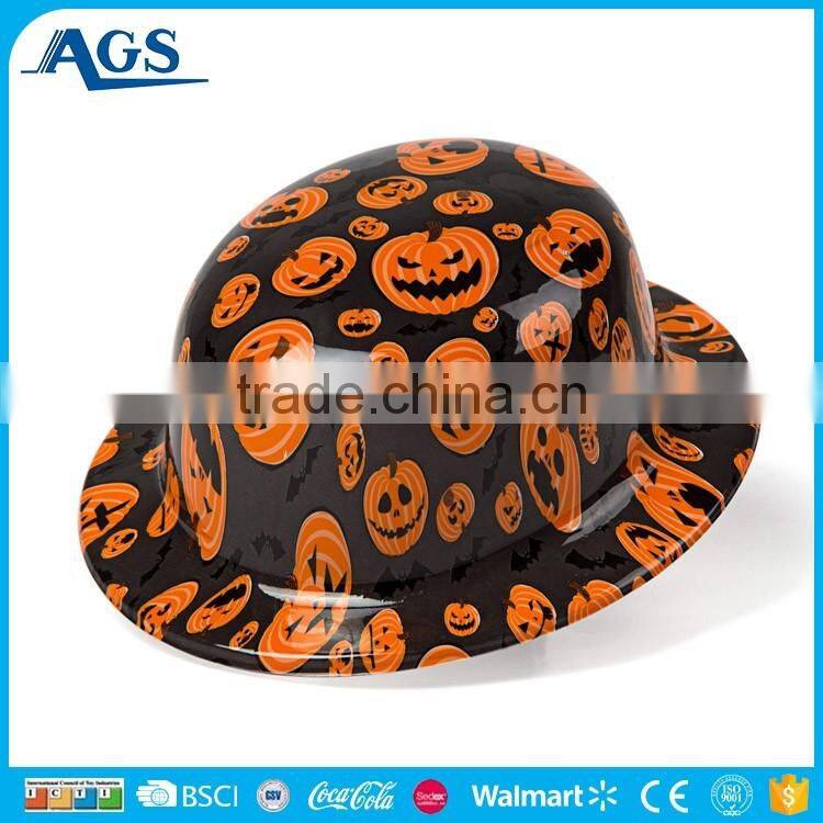 Holloween style pumpkin funny Chinese hat for kids