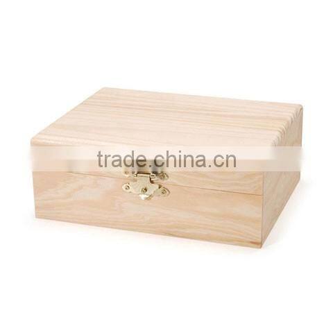 unfinished paulownia wood boxes with lids