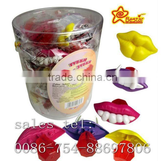 Snaggletooth Lollipop Candy/ Teeth Hard Toy Candy