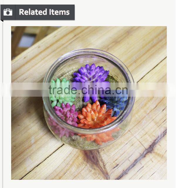 artificial succulents wholesale bonsai potted small plant table artificial preserved plant