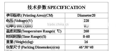 QY-A6 Manual Cap heat transfer press machine