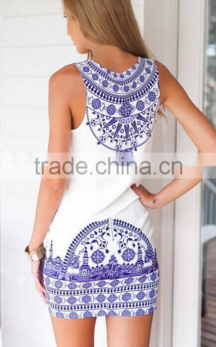 2017 Latest summer pattern for Two Piece Skirt