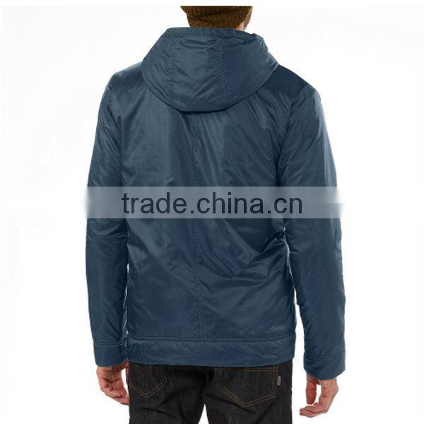 Men's Blue Warm winter jacket for sport