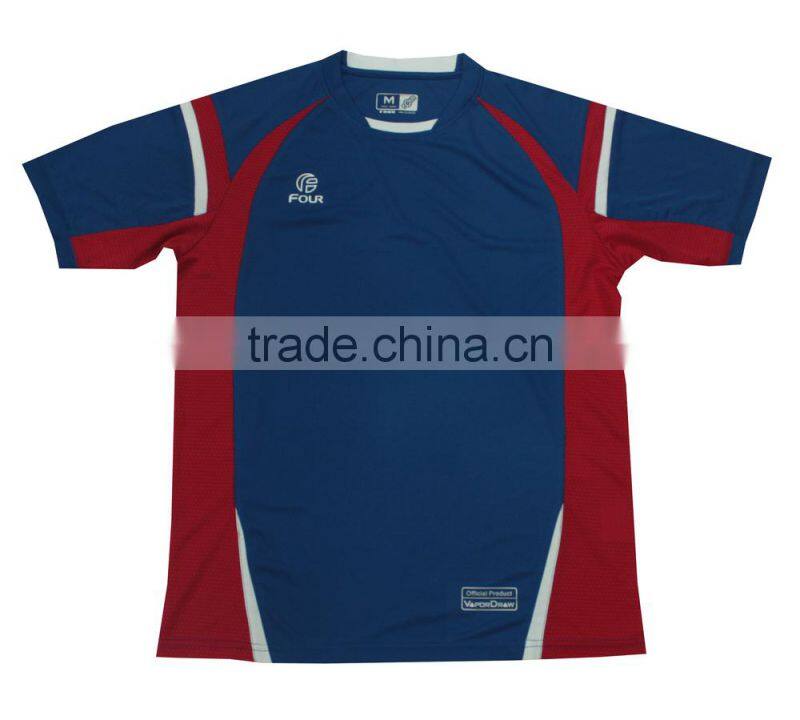 Wale fabric custom soccer jersey set