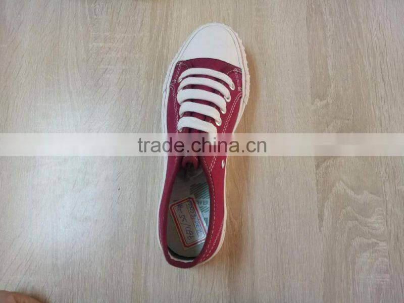 GZY Factory Guangzhou cheap price china canvas shoes stocklot