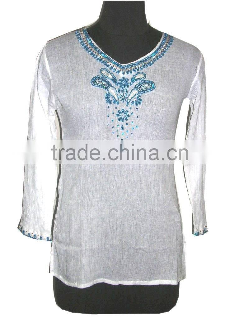 Ladies Hand embroidered tunic